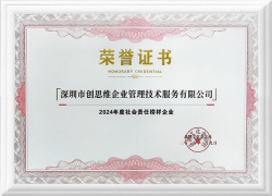 2024年度社會(huì)責(zé)任榜樣企業(yè)證書